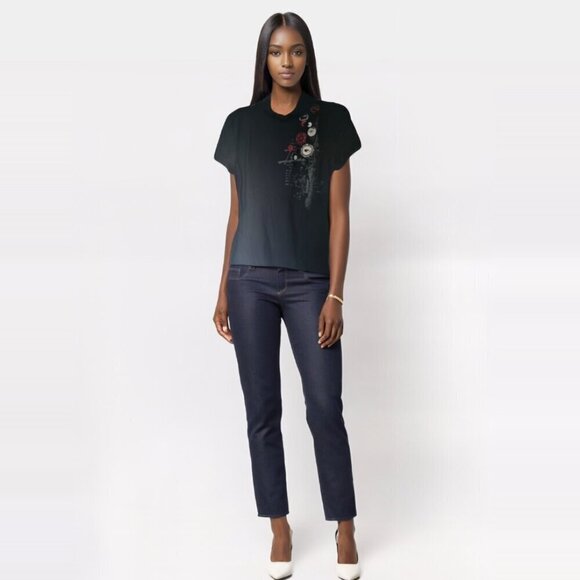 Oakley Performance Top Size L short sleeve fitted Running Biking - Picture 3 of 8